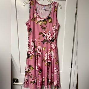 Large Pink Floral LLR Nicki